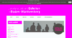 Desktop Screenshot of galeriebesuch.de
